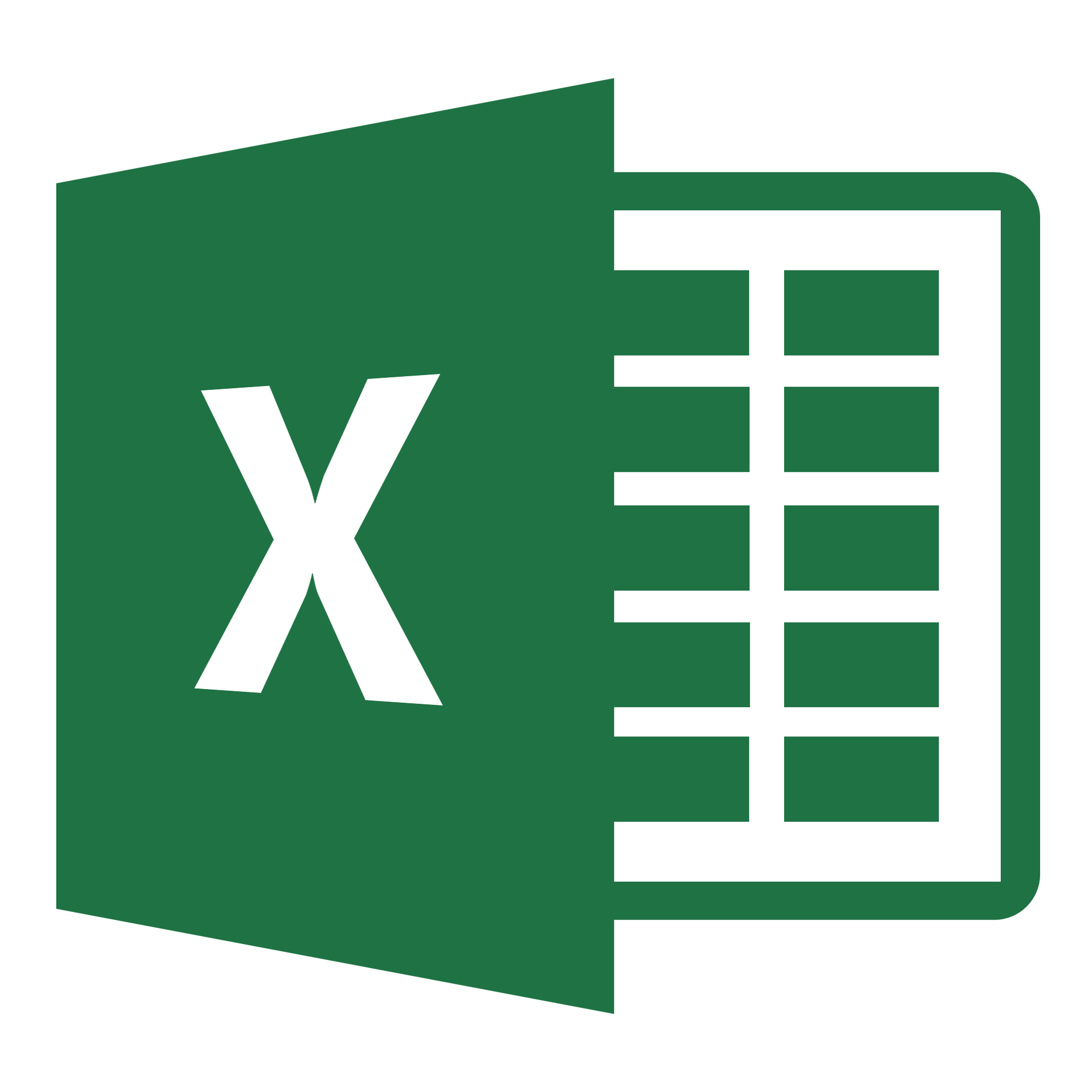 Download products XLSX